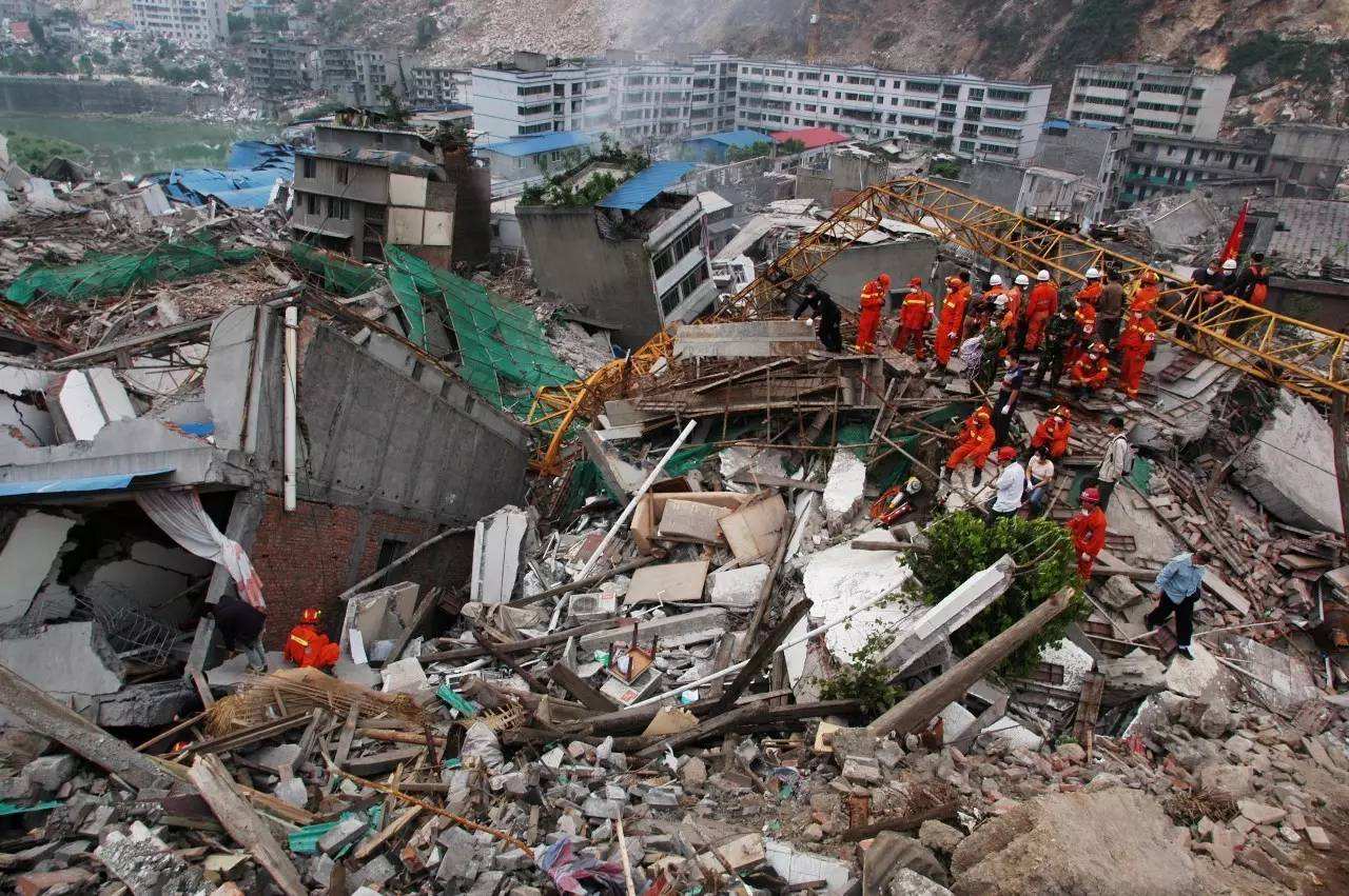 汶川地震10周年，探访漩口中学地震遗址，惨烈景象依然让人震惊