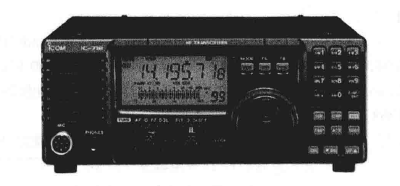  HF全波段IC-718电台外形